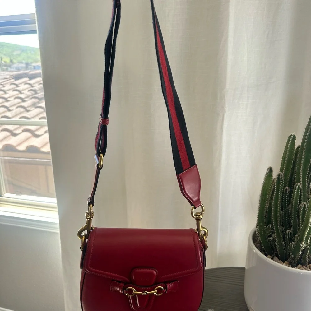 Gucci Leather Lady Web Crossbody Bag - Picture 12 of 13